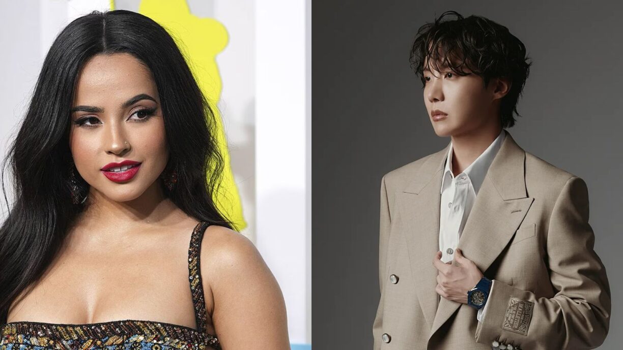 Becky G habla sobre su amistad especial con J-Hope de BTS y su aparición sorpresa en el Lollapalooza