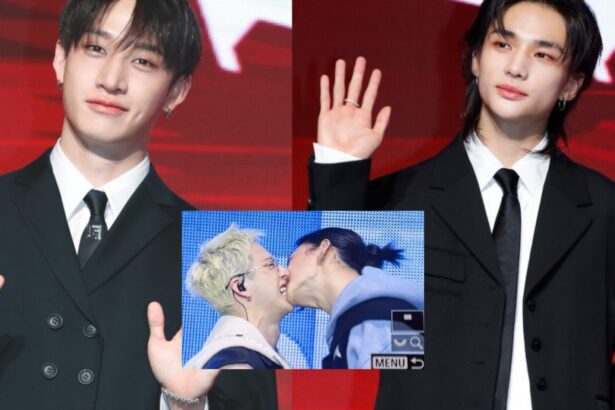 Hyunjin y Bang Chan de Stray Kids se besaron durante un fan meeting