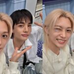 Hyunjin y Felix de Stray kids en rumores de noviazgo con directora de JYP Entertainment