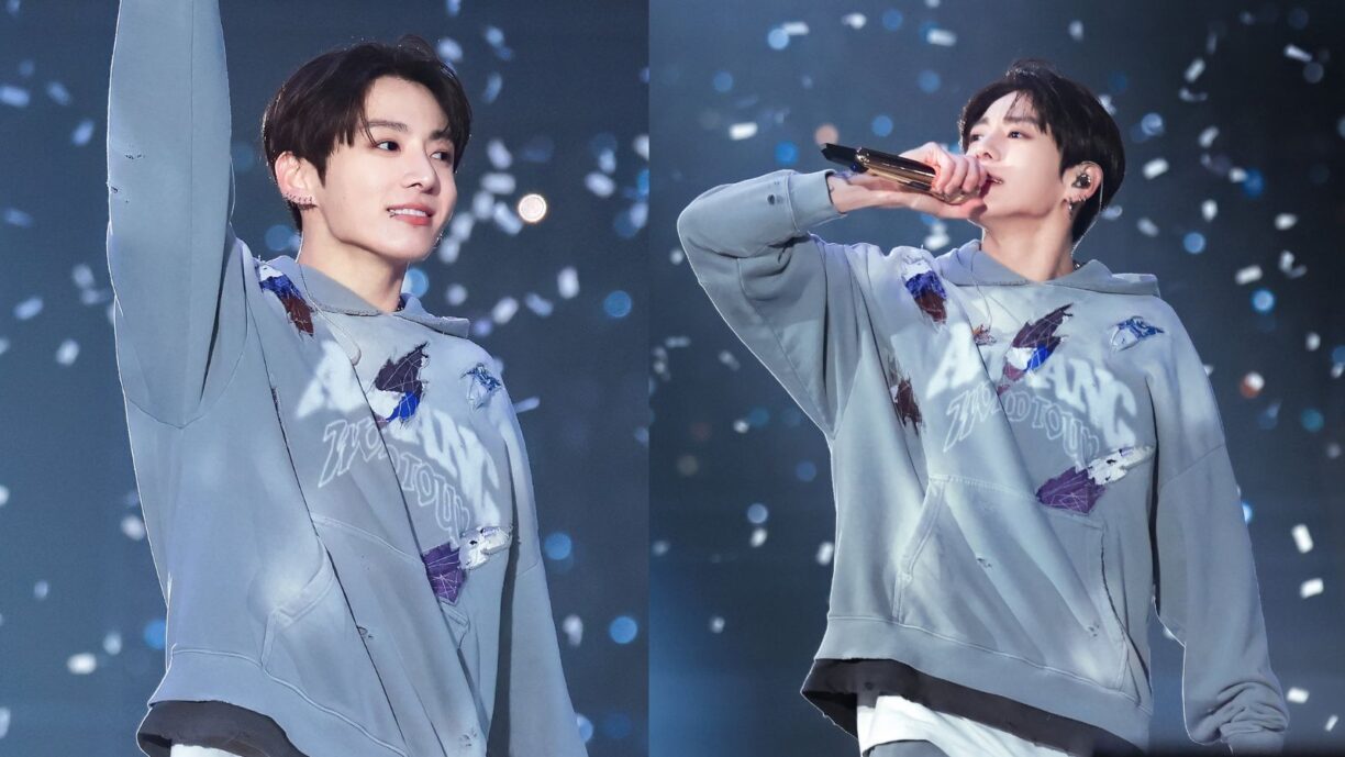 Jungkook de BTS se disculpa por cantar desafinado durante el Arirang Tour en Estados Unidos