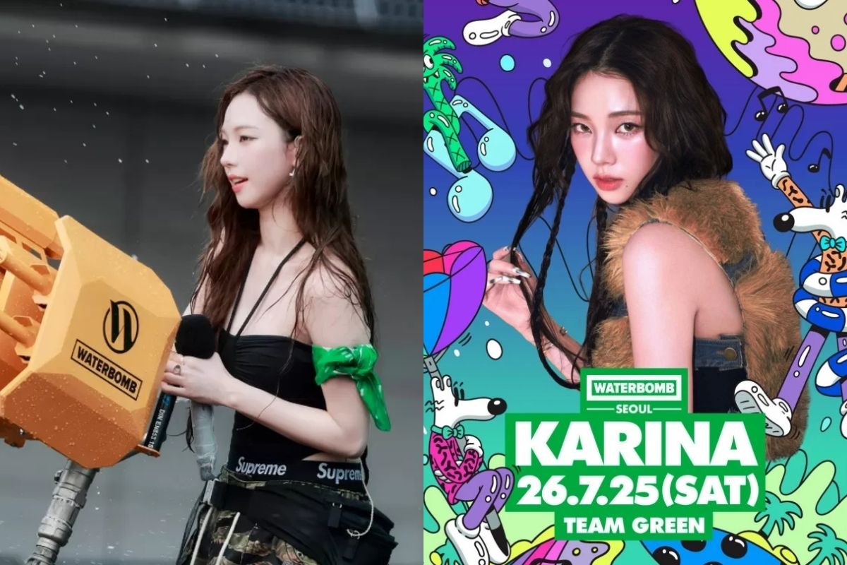 Karina de aespa confirmada para el 'Waterbomb Seoul 2026' como parte del Equipo Verde