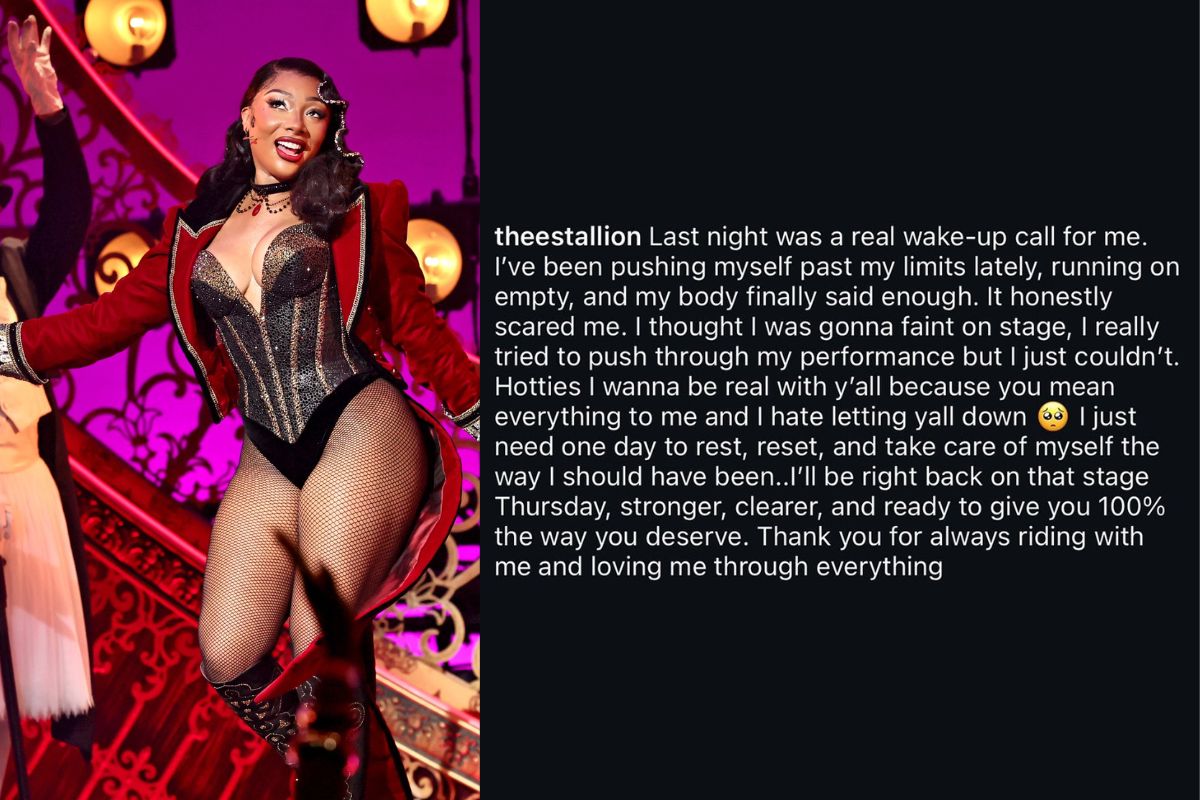 Megan Thee Stallion fue hospitalizada durante su función de 'Moulin Rouge!' en Broadway
