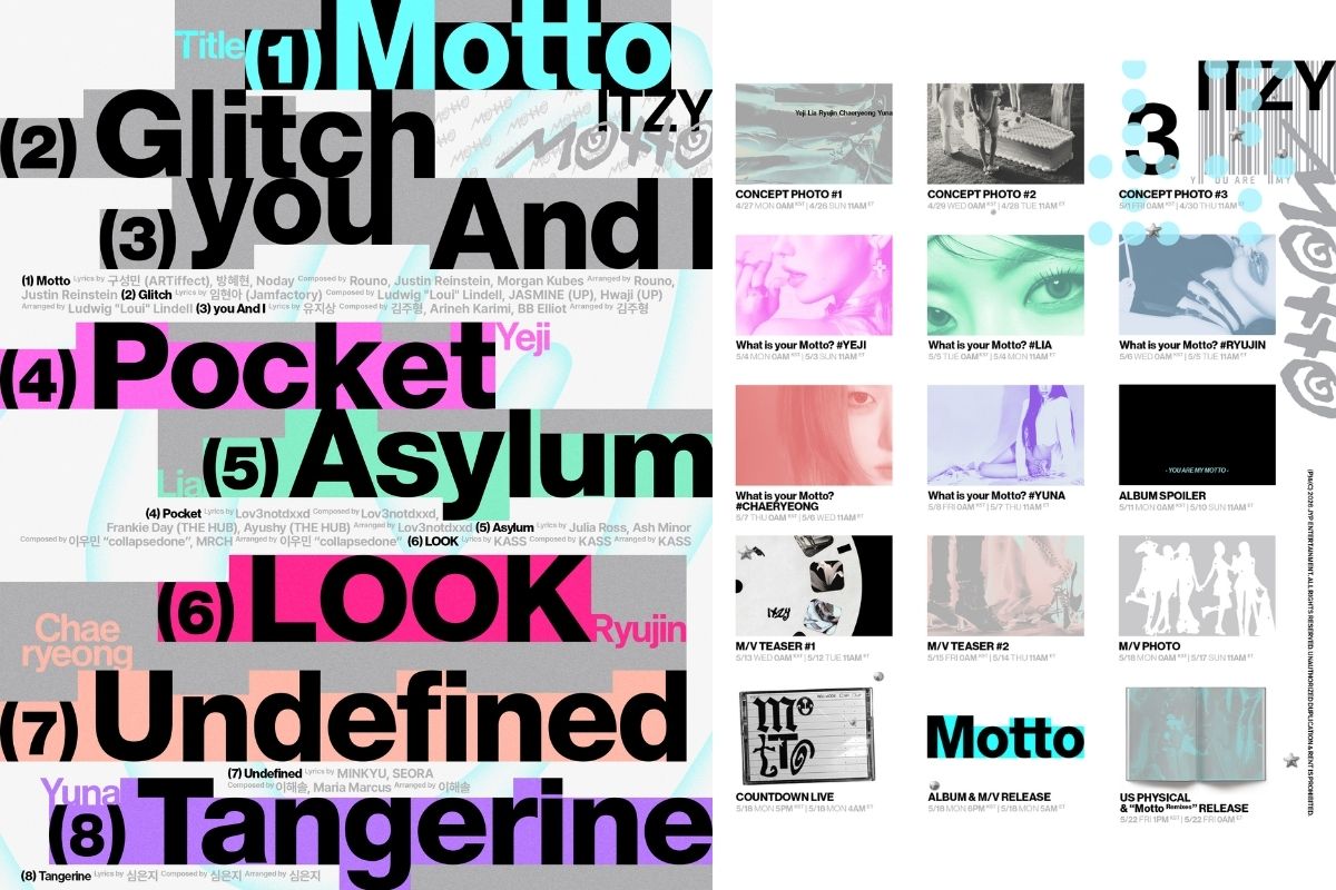 ITZY anuncia su nuevo mini álbum 'Motto'