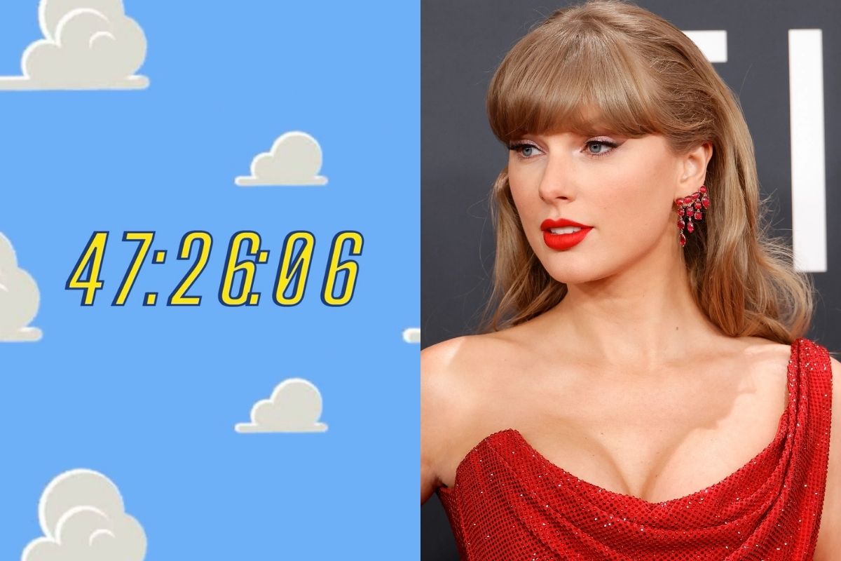 Taylor Swift lanzó una cuenta regresiva en su sitio web