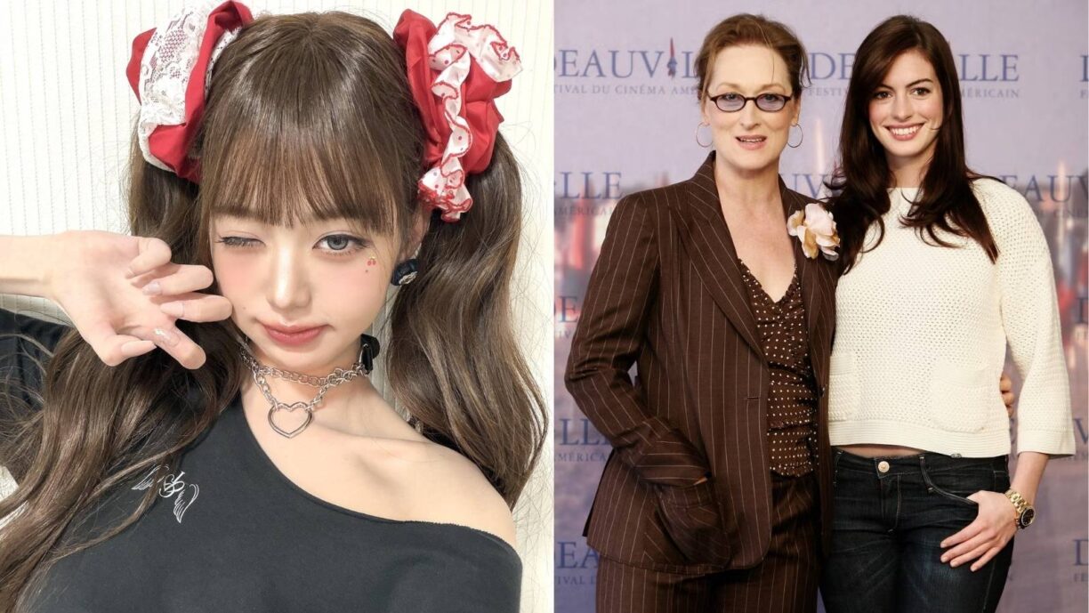 Wonyoung de IVE entrevista a Anne Hathaway y Meryl Streep por El diablo viste a la moda 2