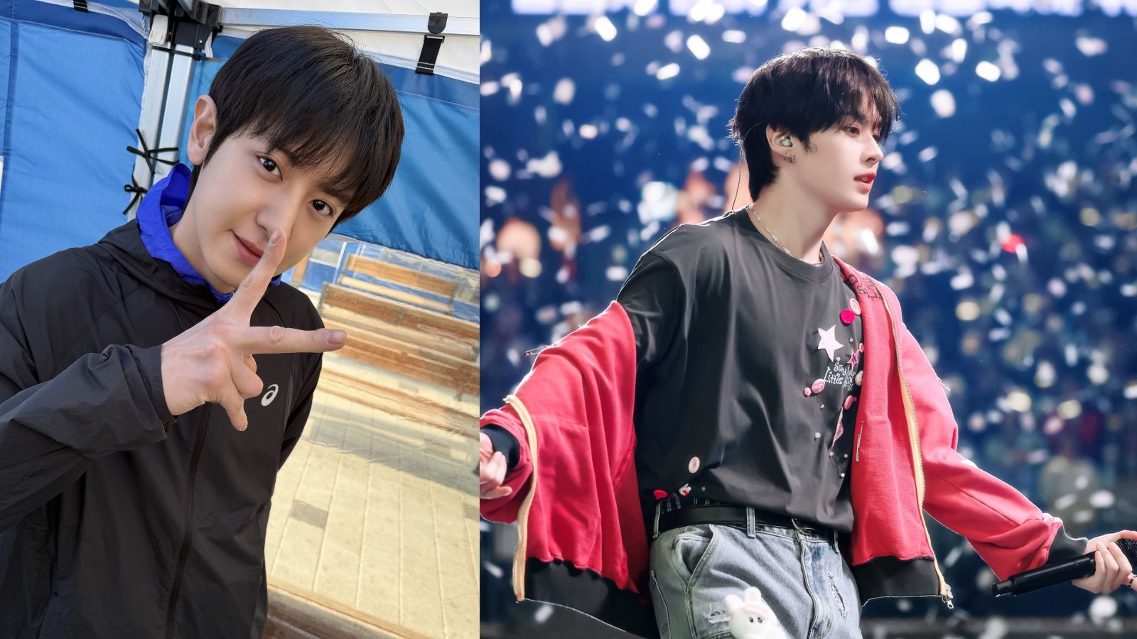 chanyeol de exo y lee know de stray kids son muy buenos amigos