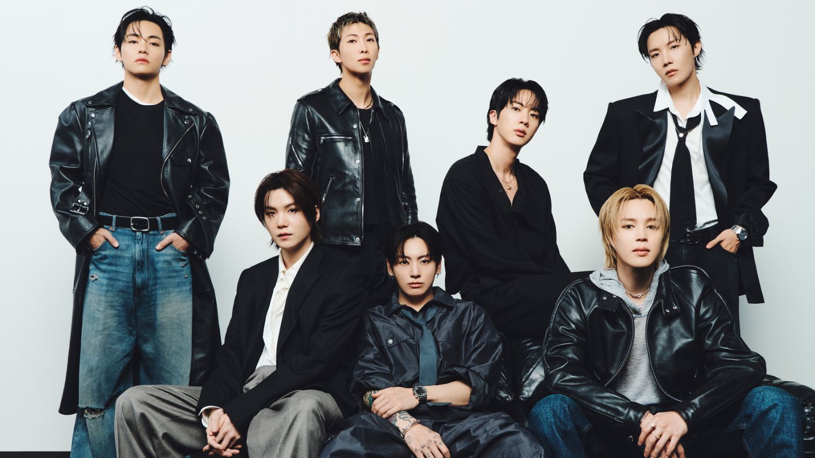 los chicos de BTS lucen épicos para rolling stone este abril de 2026
