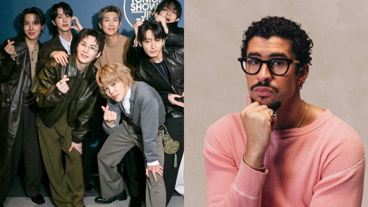 'ARIRANG' de BTS empata con 'DeBÍ TiRAR MáS FOToS' de Bad Bunny en la lista semanal de álbumes globales de Spotify