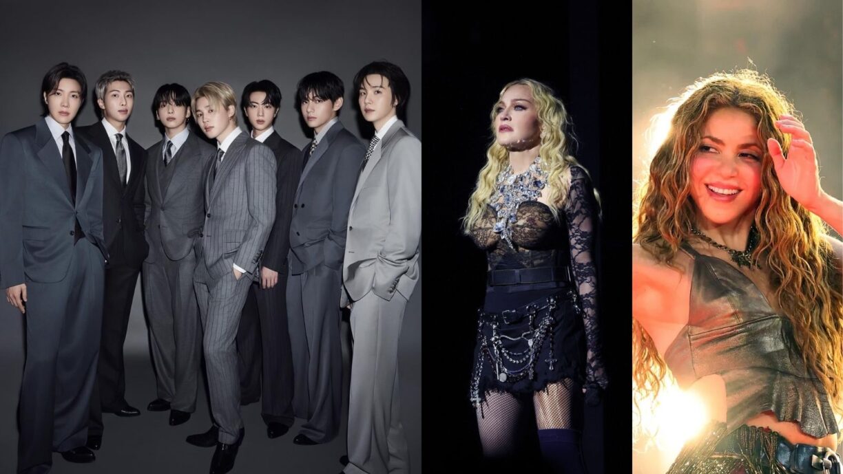 BTS encabezará el espectáculo de medio tiempo de la final de la Copa del Mundo junto a Madonna y Shakira BTS encabezará el espectáculo de medio tiempo de la final de la Copa del Mundo junto a Madonna y Shakira