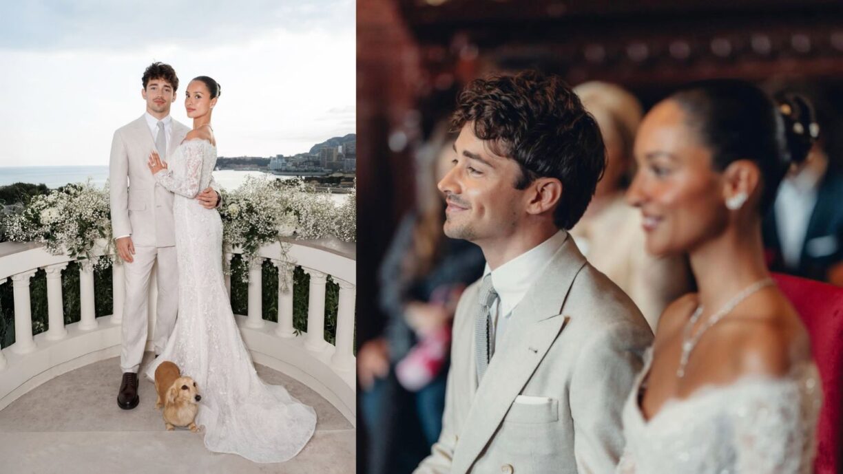 Charles Leclerc y Alexandra Saint Mleux en rumores de embarazo