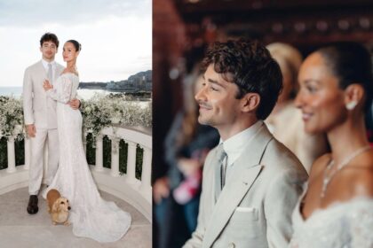 Charles Leclerc y Alexandra Saint Mleux en rumores de embarazo