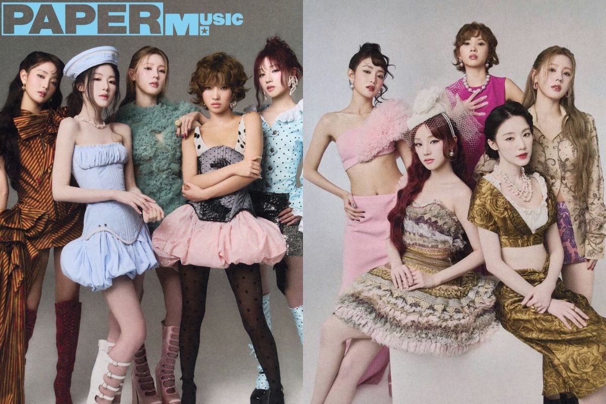 I-DLE encanta la portada de PAPER con un concepto Kitsch vanguardista