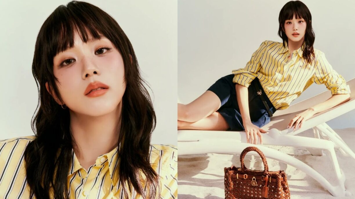 Jisoo de BLACKPINK encanta con un flequillo en la nueva campaña de verano de Tommy Hilfiger