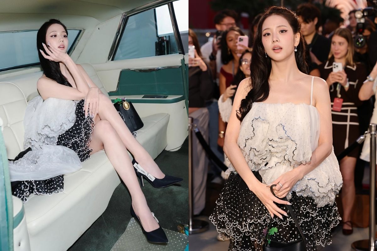 Jisoo de BLACKPINK cautiva a todos con su encanto en el 'Dior Cruise Show' en Estados Unidos