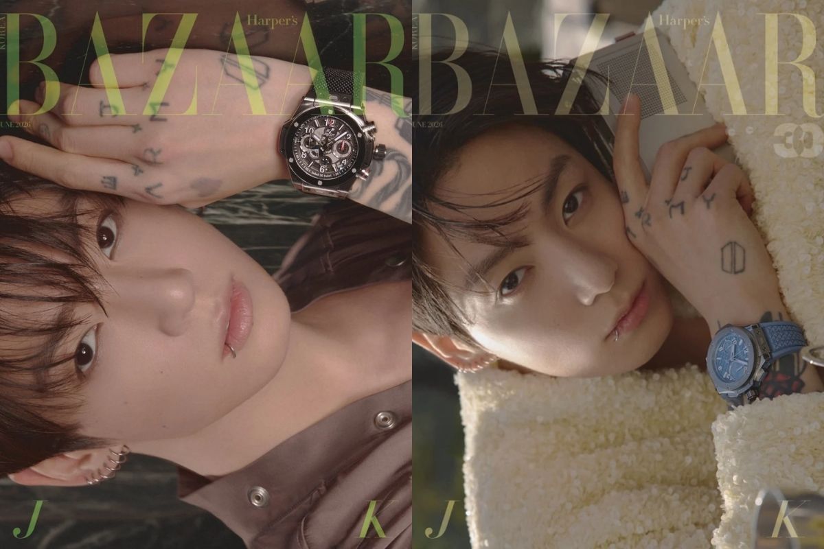 Jungkook de BTS sorprende con nuevas y sensacionales fotos para Harper's Bazaar Korea Jungkook de BTS sorprende con nuevas y sensacionales fotos para Harper's Bazaar Korea