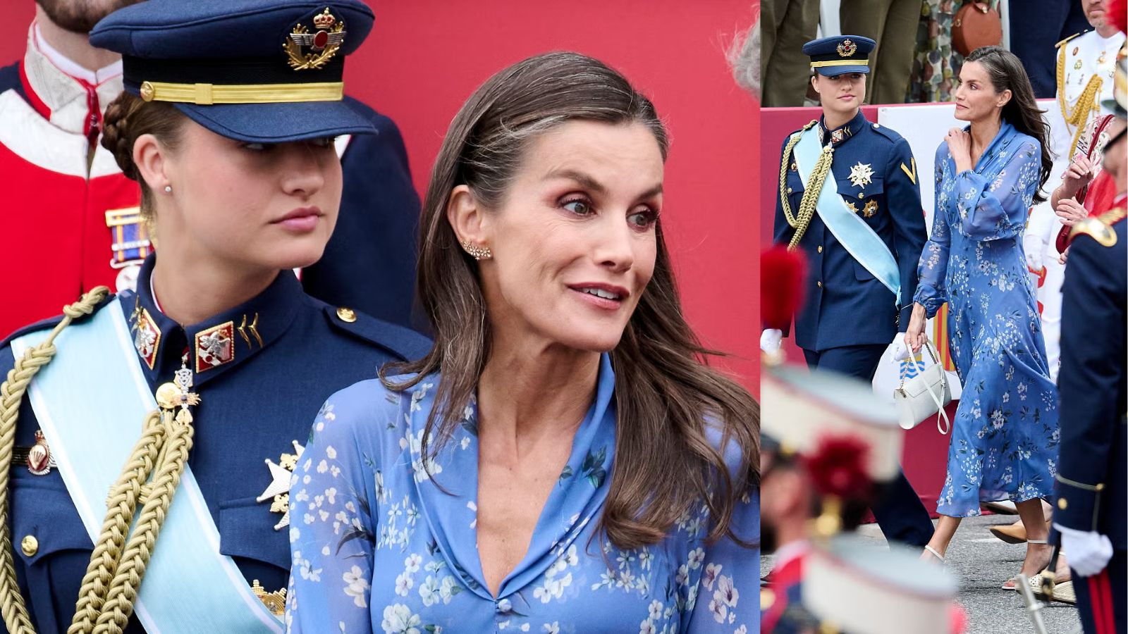 La princesa Leonor y la reina Letizia en Vigo