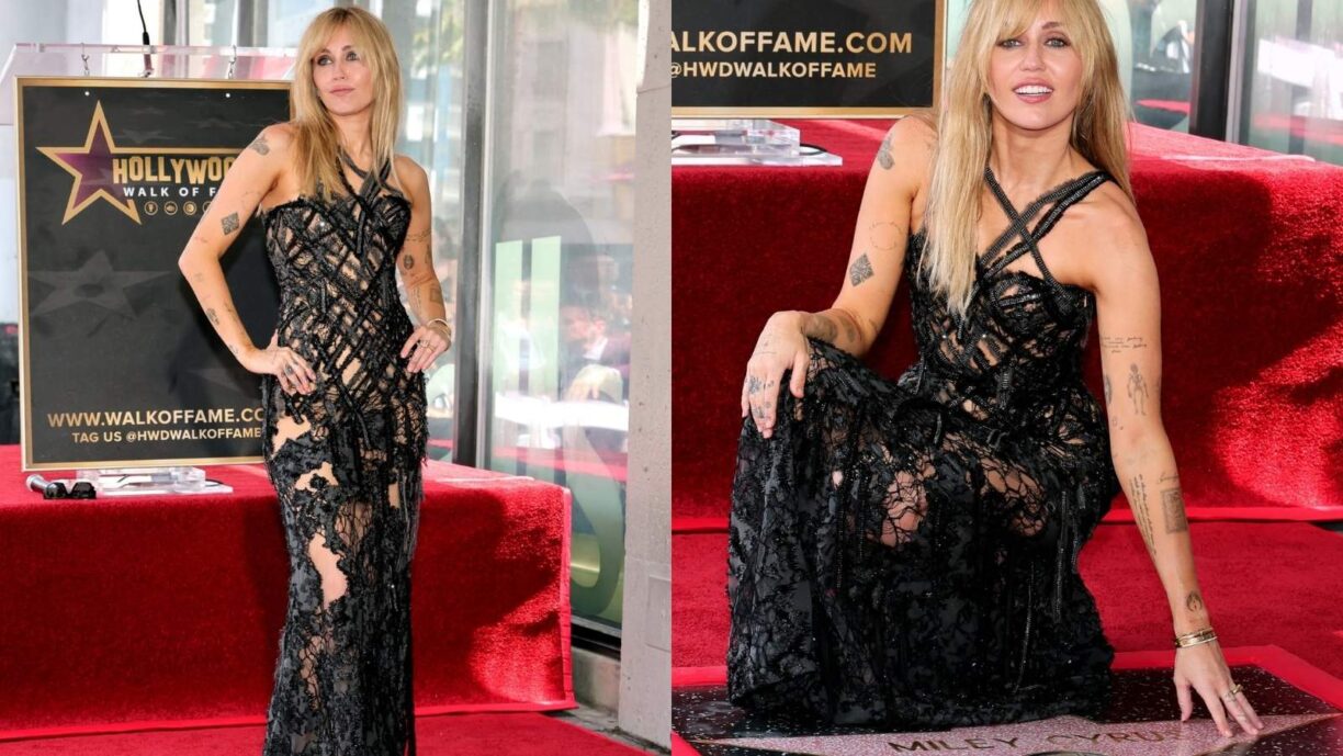 Miley Cyrus recibe su primera estrella en el Paseo de la Fama de Hollywood Miley Cyrus recibe su primera estrella en el Paseo de la Fama de Hollywood