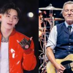 V de BTS le rinde homenaje a Bruce Springsteen en el Stanford Stadium en California