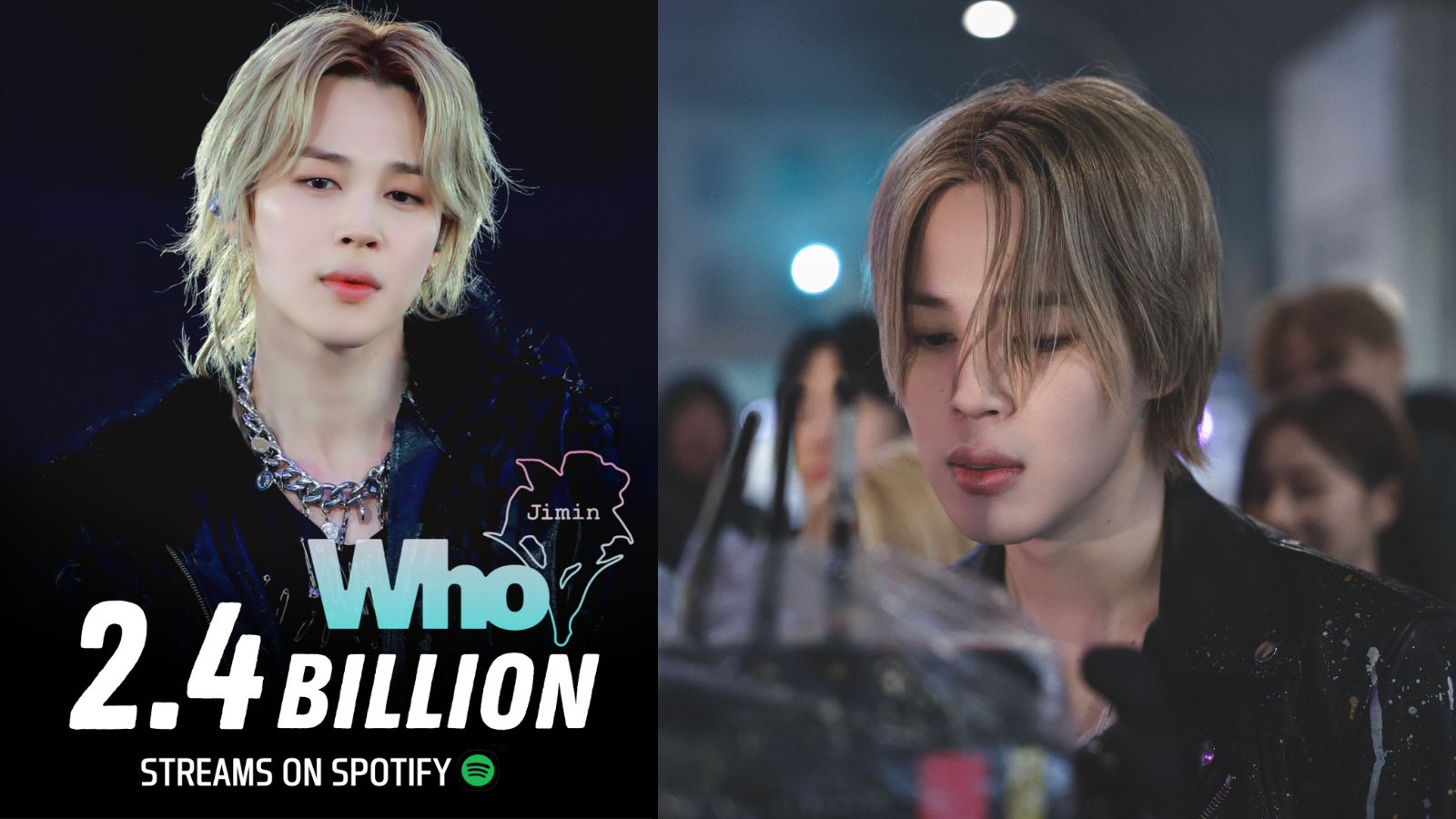 Jimin de BTS rompe nuevo récord histórico en Spotify con ‘Who’ y hace historia como solista