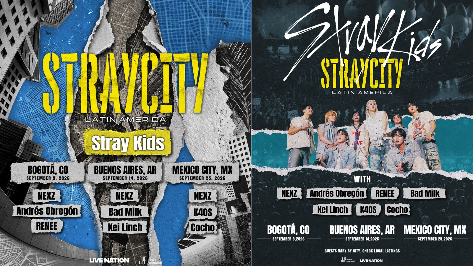 Stray Kids anuncia 'STRAYCITY' su festival por latinoamérica junto a NEXZ Stray Kids anuncia 'STRAYCITY' su festival por latinoamérica junto a NEXZ