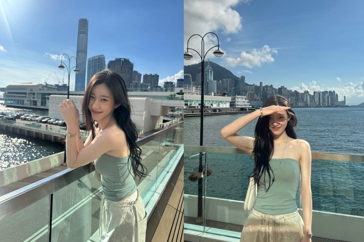 Chaeryeong de ITZY presume su belleza natural en una actualización desde Hong Kong