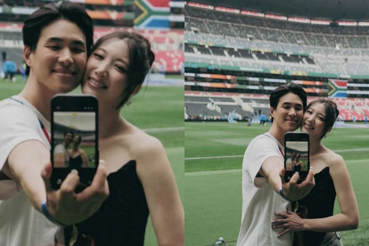 EJAE de KPop Demon Hunters celebró junto a su prometido en México EJAE de KPop Demon Hunters celebró junto a su prometido en México