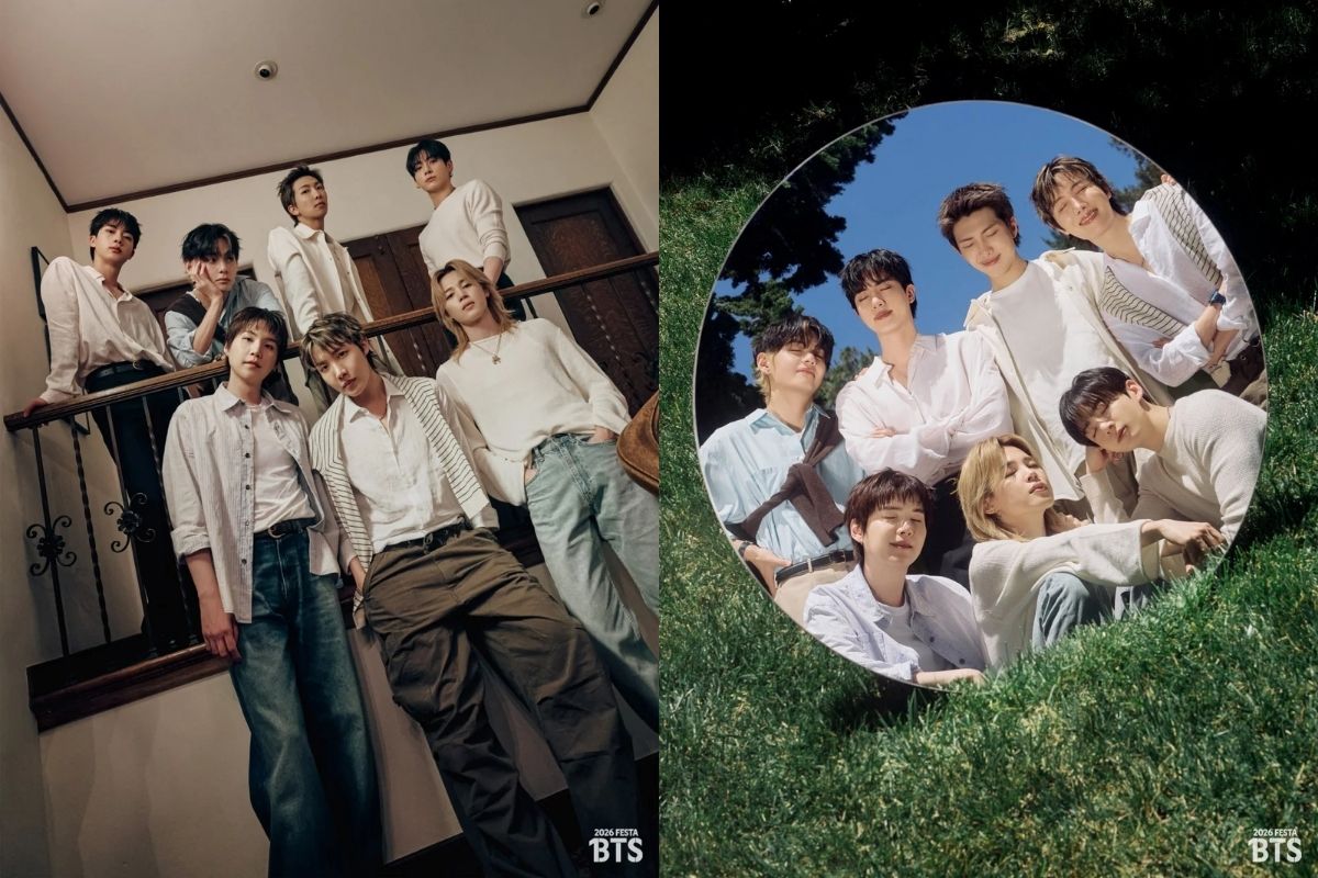 BTS inicia la celebración de su 13 aniversario Festa con unas adorables fotos familiares en grupo