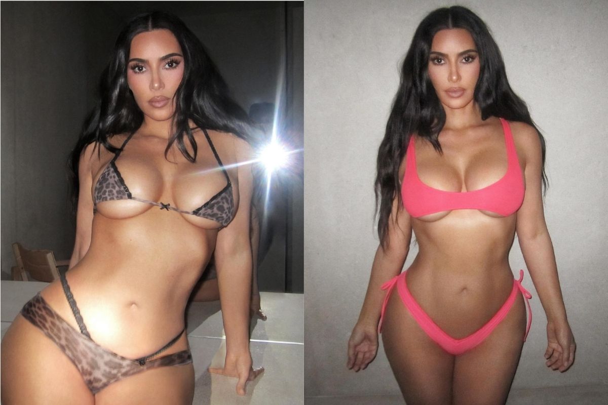 Kim Kardashian deleita con nuevas y candentes fotos en ropa intima