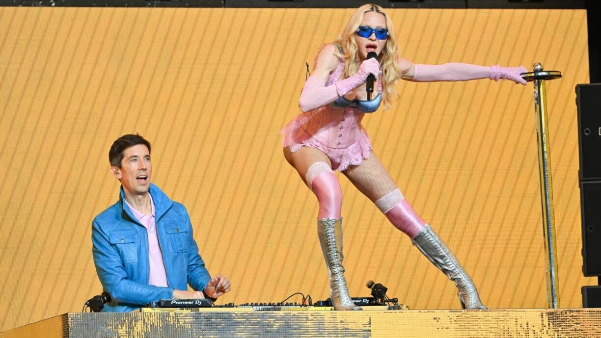 Madonna sorprendió a los fans con un concierto gratuito en colaboración con Grindr