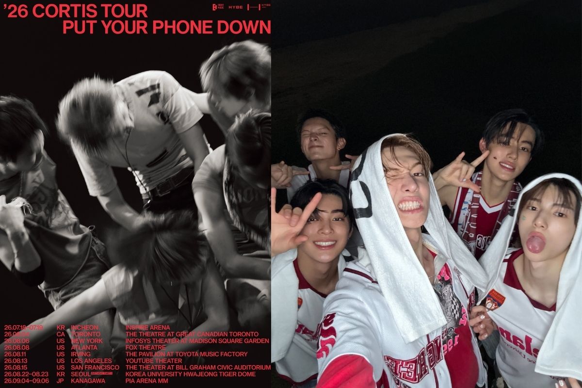CORTIS anuncia su nueva gira 2026 'PUT YOUR PHONE DOWN'