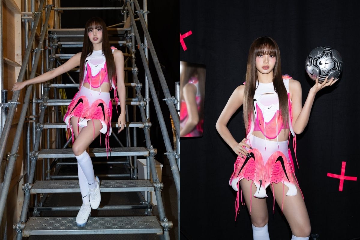 Lisa de BLACKPINK impacta con nuevas fotografías para Nike Football