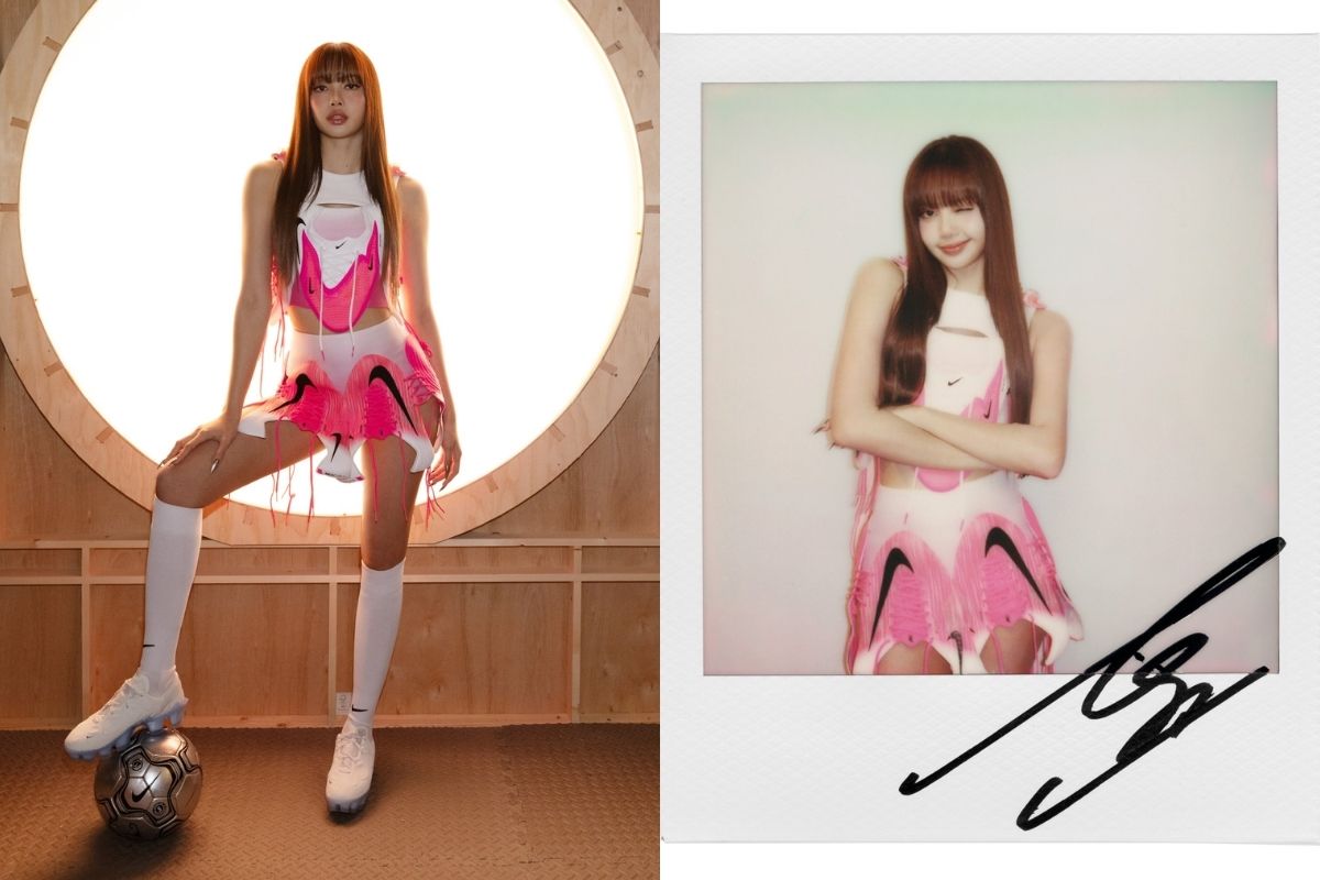 Lisa de BLACKPINK impacta con nuevas fotografías para Nike Football