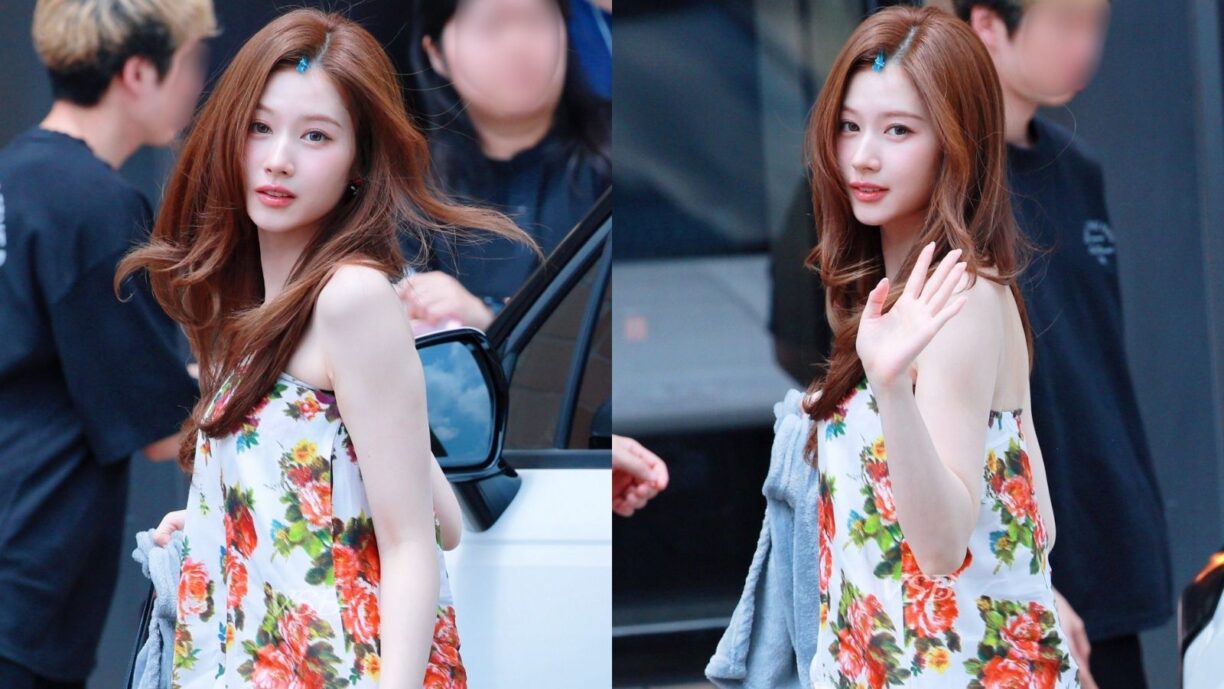 Sana de TWICE se molesta por el "fallo de vestuario" en un photocall Sana de TWICE se molesta por el "fallo de vestuario" en un photocall