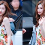 Sana de TWICE se molesta por el "fallo de vestuario" en un photocall