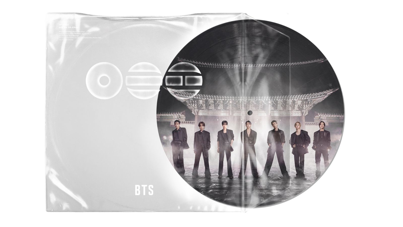 vinilo DE bts por su 13 aniversario 