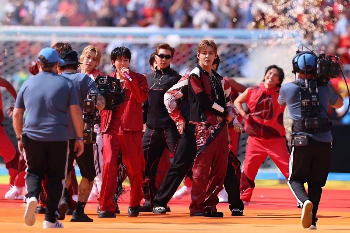 BTS hizo historia en el primer show de medio tiempo de la Copa Mundial de la FIFA 2026 BTS hizo historia en el primer show de medio tiempo de la Copa Mundial de la FIFA 2026