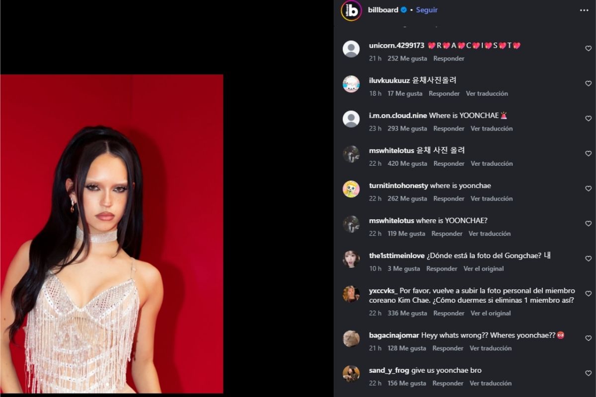 Billboard es acusada de discriminacion racial contra está integrante de KATSEYE Billboard es acusada de discriminacion racial contra está integrante de KATSEYE