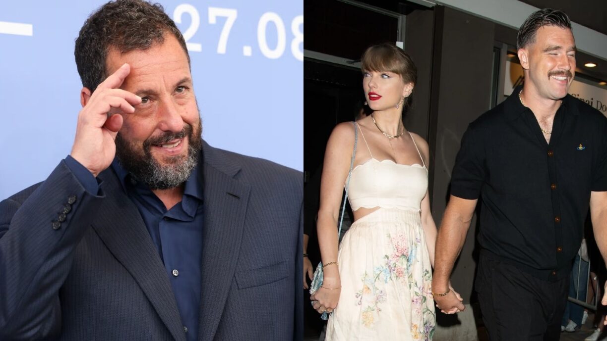 El consejo que Adam Sandler dio a Taylor Swift y Travis Kelce en su boda