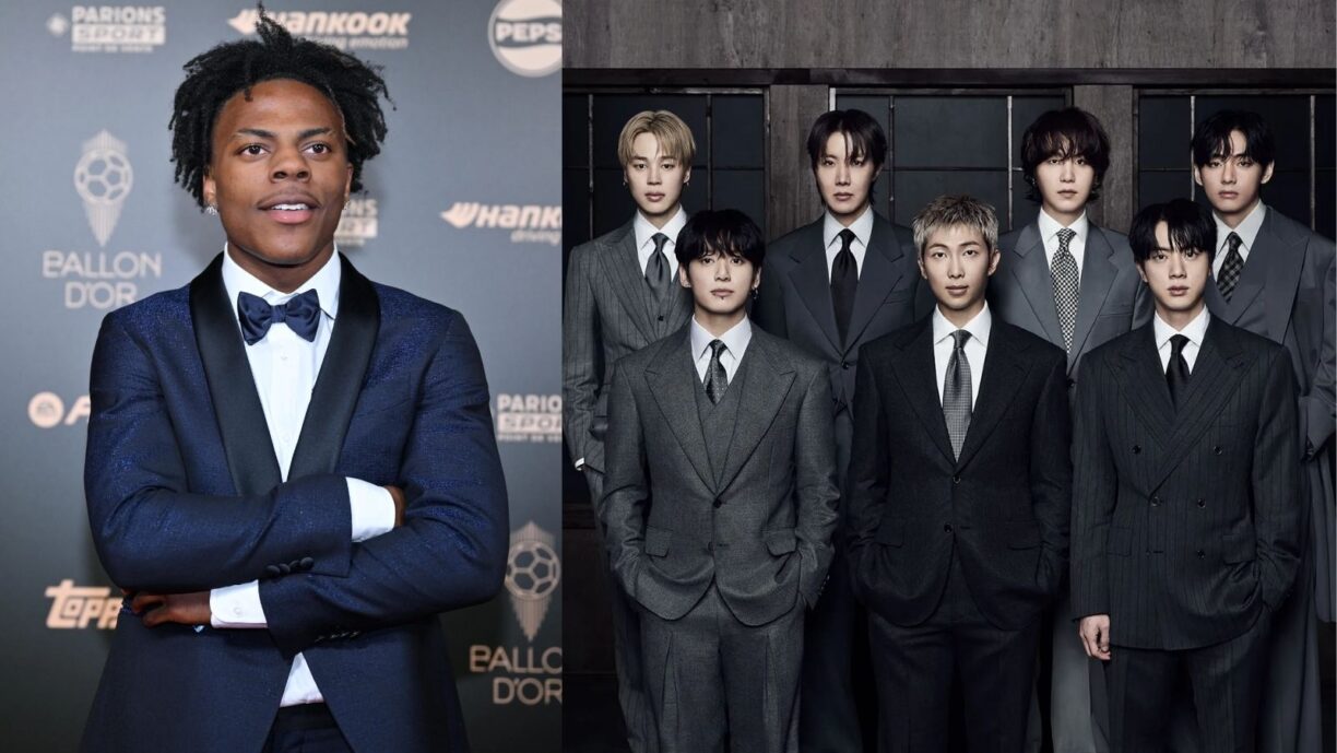 El famoso streamer IShowSpeed revela que BTS es su grupo favorito de K-pop