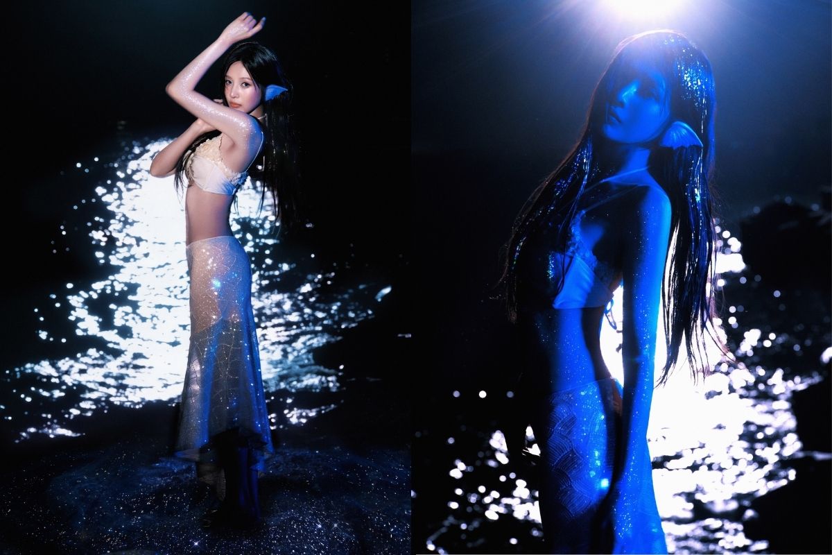 Joy de Red Velvet deja salir sus vibras de sirena en un nuevo avance de 'Velvet Summer'
