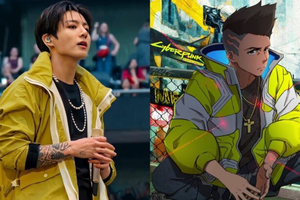 Jungkook de BTS se vuelve viral por su parecido con David Martinez de ‘Cyberpunk: Edgerunners’