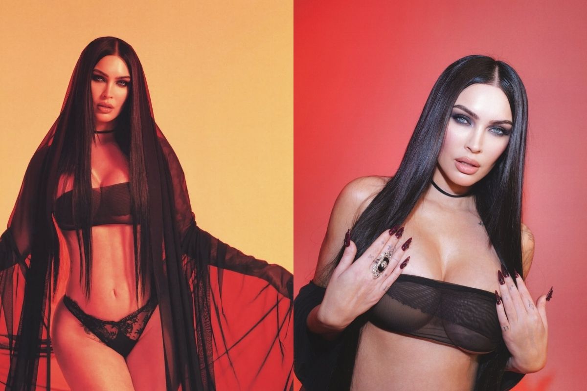 Megan Fox regresa a las redes con una sensual lancería gótica negra Megan Fox regresa a las redes con una sensual lancería gótica negra