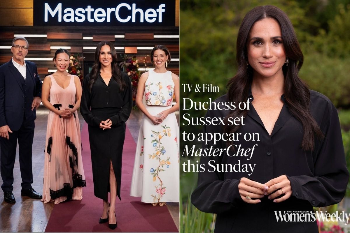 Meghan Markle será invitada como jueza en MasterChef Australia Meghan Markle será invitada como jueza en MasterChef Australia