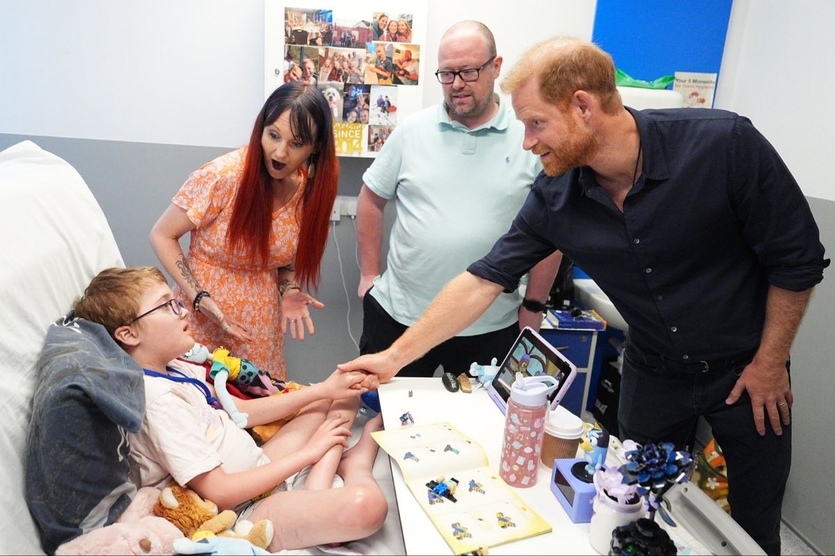 El príncipe Harry revela que el príncipe Archie tiene una obsesión con Lego El príncipe Harry revela que el príncipe Archie tiene una obsesión con Lego