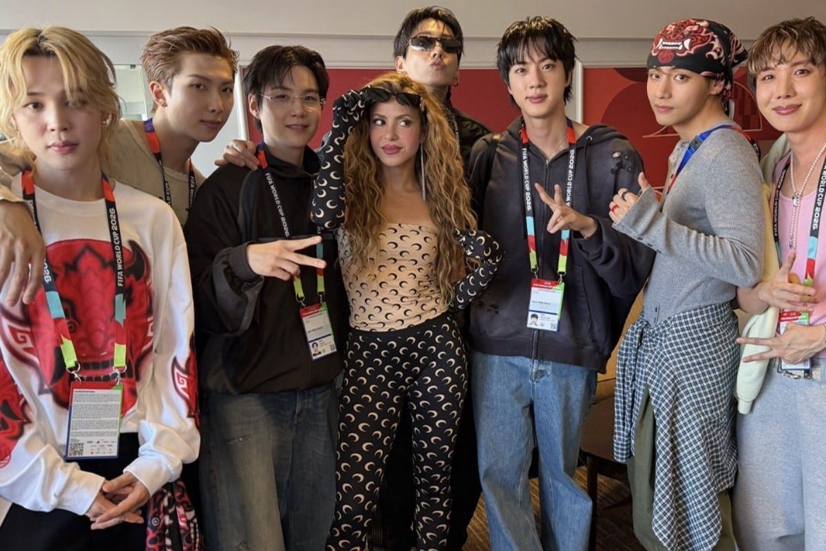 Shakira y BTS posan juntos en una nueva y sensacional fotografía Shakira y BTS posan juntos en una nueva y sensacional fotografía