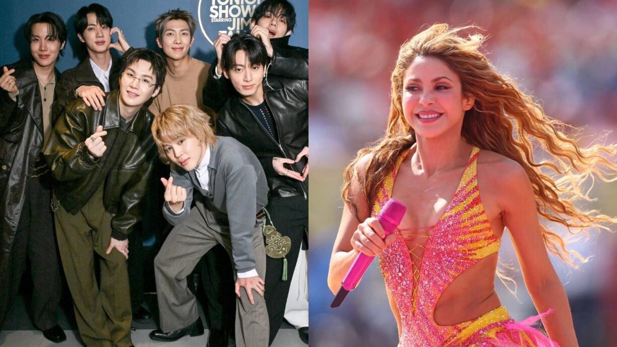 Shakira y BTS posan juntos en una nueva y sensacional fotografía Shakira y BTS posan juntos en una nueva y sensacional fotografía