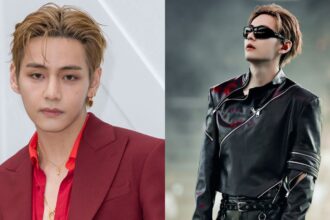 V de BTS le regala una chaqueta a un fan en un concierto nuevamente