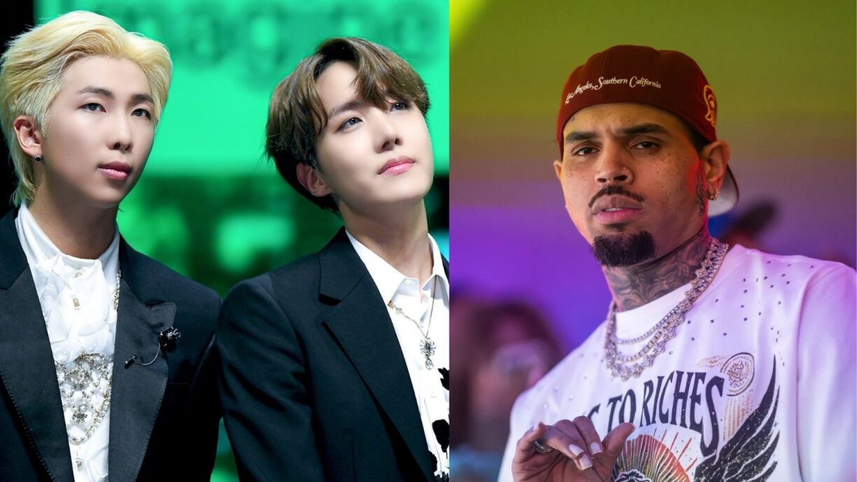 Así fue el encuentro de RM y J-Hope de BTS con Chris Brown Asi fue el encuentro de RM y J-Hope de BTS con Chris Brown