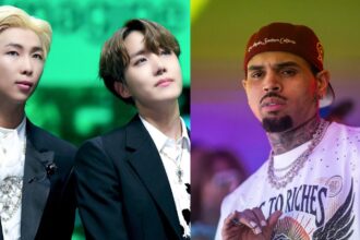 Asi fue el encuentro de RM y J-Hope de BTS con Chris Brown
