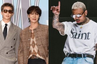 BTS: RM y J-Hope enfrentan duras criticas después de que asistieran a un concierto de Chris Brown